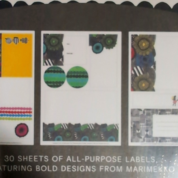 MARIMEKKO BOX OF LABELS NWT - Picture 4 of 6